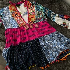 Pretty little thing mini dress/beach cover up